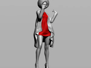 pretty woman part 9 3D Print Model