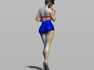 pin upy girl Modello di stampa 3D