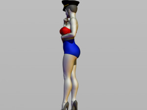 pin upy girl Modello di stampa 3D