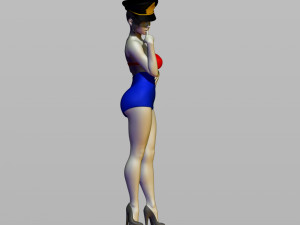 pin upy girl Modello di stampa 3D