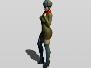 real soviet woman Model Cetak 3D