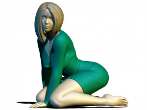 pretty woman part 3D Print Model