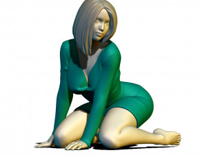pretty woman part 3D Print Model