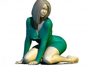 pretty woman part 3D Print Model