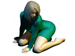 pretty woman part 3D Print Model