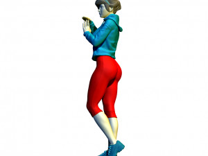 sportswoman 3D Принт Модель