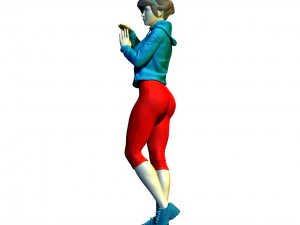 sportswoman 3D Print Model