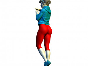 sportswoman 3D Принт Модель