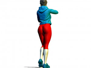 sportswoman 3D Print Model