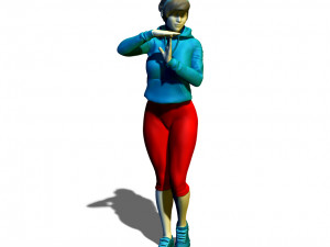 sportswoman 3D Принт Модель