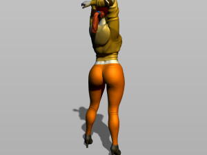 nice girl in a baseball cap 3D Принт Модель