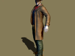 cowboy 3D Print Model