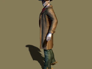 cowboy 3D Print Model
