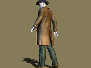 cowboy 3D Print Model