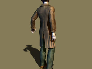 cowboy 3D Print Model