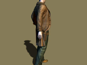 cowboy 3D Print Model