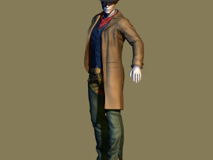 cowboy 3D Print Model