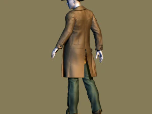 cowboy 3D Print Model