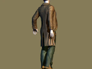 cowboy 3D Print Model