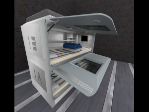 bunkbed Modèle 3D