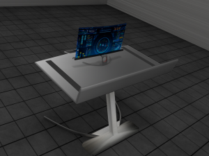 new concep table Model 3D
