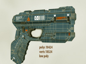 pistol 3D Model