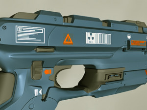 pistol 3D-Modell