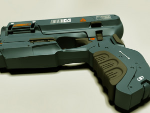 pistol 3D-Modell