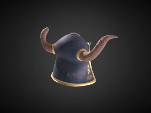 Alter Helm 3D Modell
