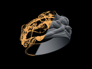 3d print ring art ring 3D 프린트 모델