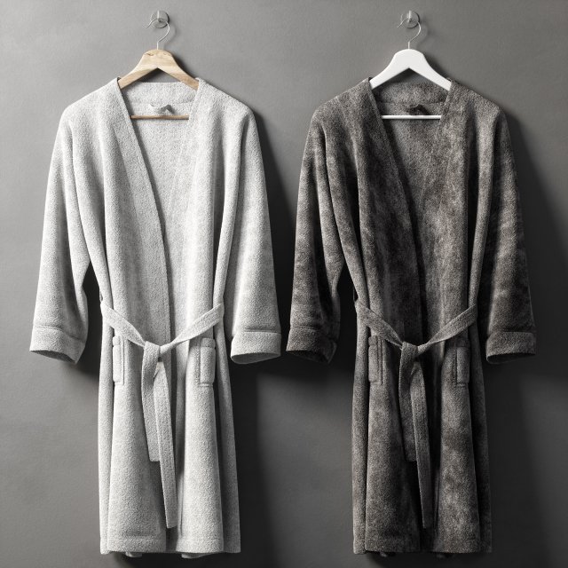Dressing gown Modèle 3D .c4d .max .obj .3ds .fbx .stl .blend 