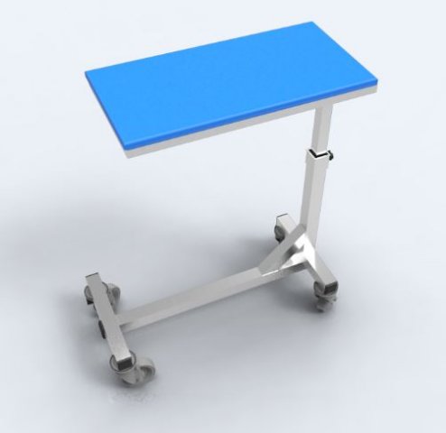 over bed table 3D Model .c4d .max .obj .3ds .fbx .stl .blend 
