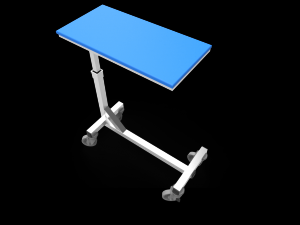 over bed table 3D Model
