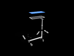 over bed table 3D Model