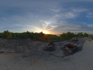 hdri restaurant rooftop dawn in russia texture Texturas CG