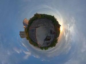 hdri restaurant rooftop dawn in russia texture Texturas CG