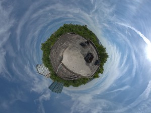 hdri restaurant rooftop morning in russia texture CG Textures