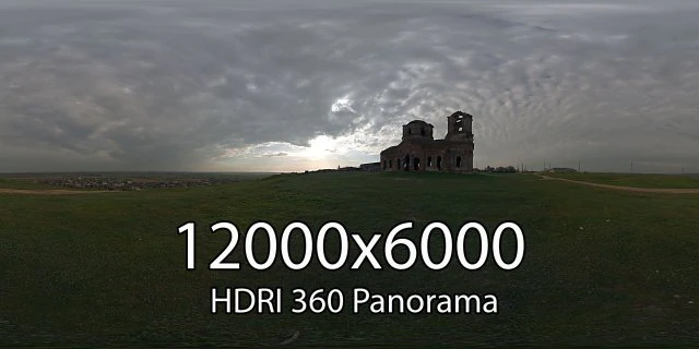 hdri abandoned church in russia texture CG Textures .c4d .max .obj .3ds .fbx .stl .blend