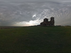 hdri abandoned church in russia texture Texturas CG