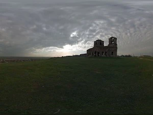 hdri abandoned church in russia texture CG Textures