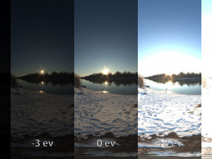 hdri river sunset texture with free 32 bit sample Texturas CG