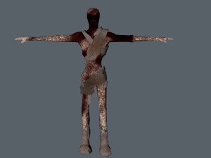 zombie 3D 모델