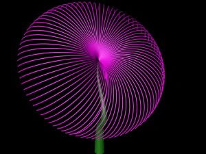 quickly grows the flower 3D Model