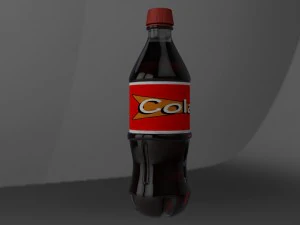 kola şişesi 3D Model