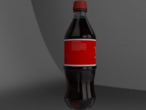 cola bottle 3D Model