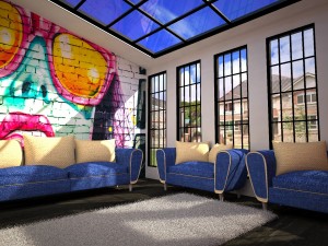 3ds max 2015 lvngroom 3D Model