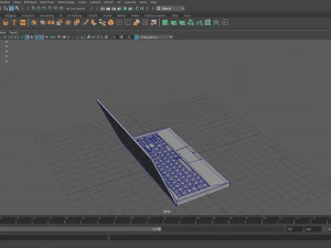 3d low poly laptop 3D Model