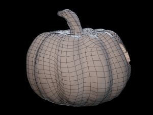 halloween pumpkin - jack-o-lantern 3Dモデル