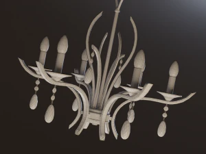 modern chandelier 3D Model