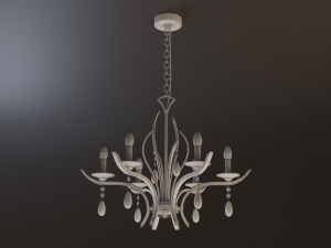 modern chandelier Modèle 3D